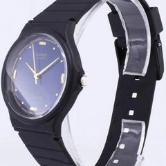 reloj casio Unisex MQ-76-2ALDF resina negro esfera azul matralizado 