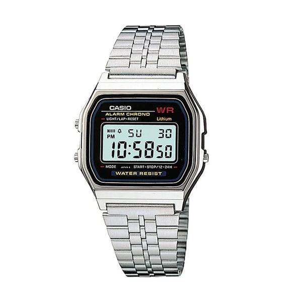 Reloj Casio Retro A159WA-N1DF Acero Unisex Vintage Hombre Mujer