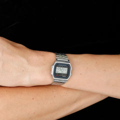 Reloj Casio Retro A159WA-N1DF Acero Unisex Vintage Hombre Mujer