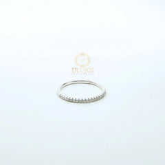 Anillo Plata 925 Cinta Microcircones