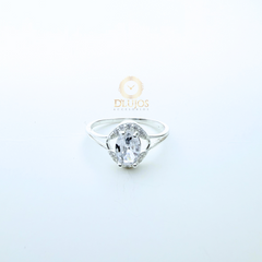 Anillo Plata 925 Solitario