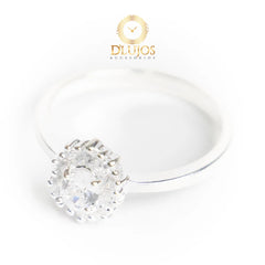 Anillo Plata 925 Solitario