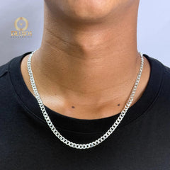 Cadena Plata 925 Cubana 60cm 17.6gr 4mm