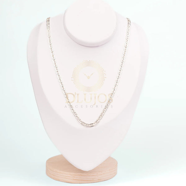 Cadena Plata 925 Escalera 60cm