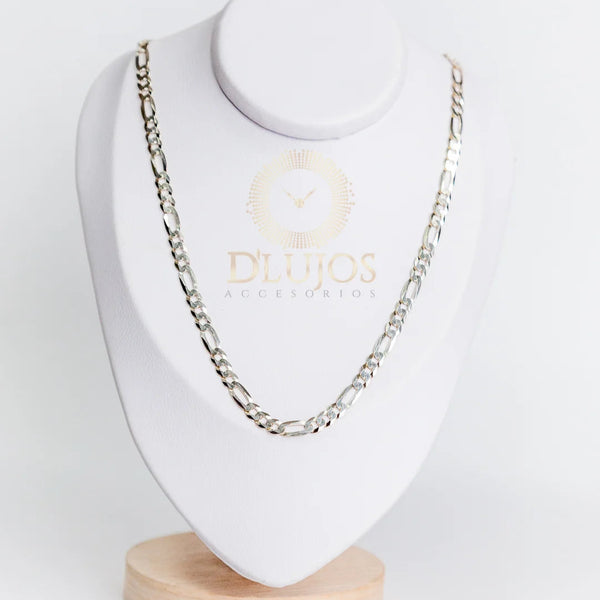 Cadena Plata 925 Figaro 50cm 12.4gr