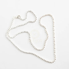 Cadena Plata 925 Militar Diamantada 50cm 9.83gr 3mm