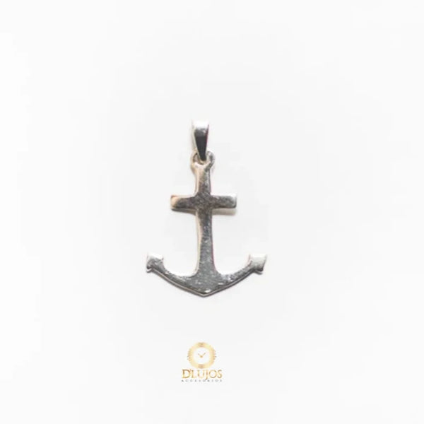 Dije Plata 925 Ancla Mediano Joyas 