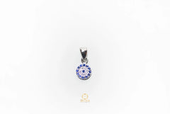 Dije Plata 925 Ojo Turco Circones Joyas Silver