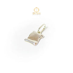 Dije Plata 925  Pergamino Placa Pequeño Joyas Jewerly