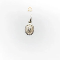 Dije Plata 925 Virgen de Guadalupe Miniatura