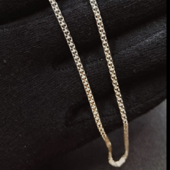 cadena de 40cm plata 925 chinesca