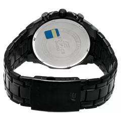 EFR-539BK-1A2VUDF reloj acero pavonado negro con tapa rosca broche 2 pliegues