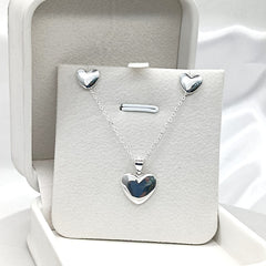Set Plata 925 Corazon