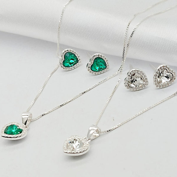 Set femenino de plata 925 con cadena, dije y topos diseño exclusivo en Colombia

Joyería de plata para mujer plata fina para dama Conjunto de joyas 