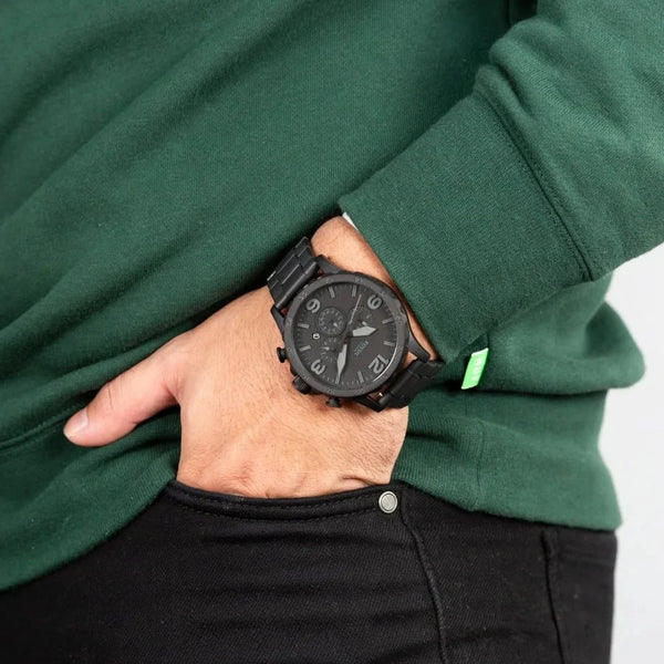 Reloj Caballero Fossil JR1401 Negro Pavonado 