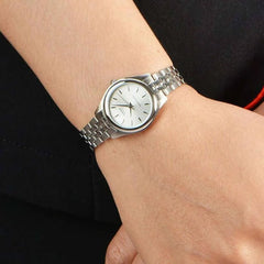 Reloj Casio Dama LTP-1129A-7ARDF Plateado Pulso Acero