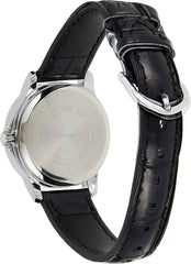 Reloj Casio Dama LTP-V004L-7AUDF fashion Pulso Cuero Negro