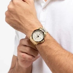 Reloj Casio Clásico Hombre Acero Dorado MTP-VD01G-9E Caballero