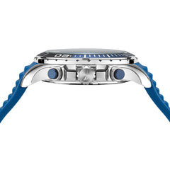 reloj nautica deportivo resistente al agua en pulso de silicona , caja en acero