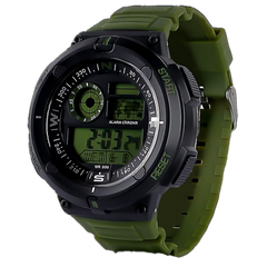 Reloj Digital Deportivo Verde Militar
