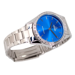 Reloj Pegaso Dama Analogo P6539S-071301A Acero Fondo Azul