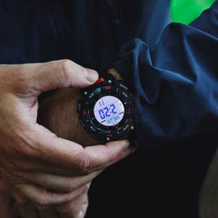 reloj protrek PRG-340-1DR digital, pantalla de salida y puesta del sol, cronometro, temporizador, alarma, calendario, altímetro , brújula , barómetro