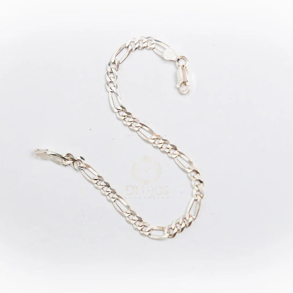 Pulsera de plata Tejido 3x1 cartier 20cm 5mm