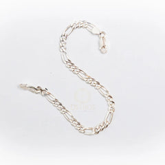 Pulsera de plata Tejido 3x1 cartier 20cm 5mm