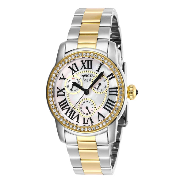 Reloj Mujer Invicta Angel 28471 - Blanco Dama Bicolor