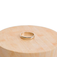 anillo argolla lisa en plata 925