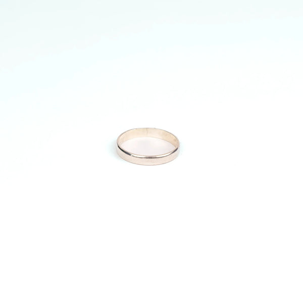 anillo argolla lisa en plata 925