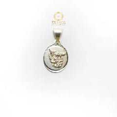 Silver_Dije_Plata_925_Arcangel_Diamantado_San_Miguel_Mediano_Diamantado_Mediano_Silver Joyas