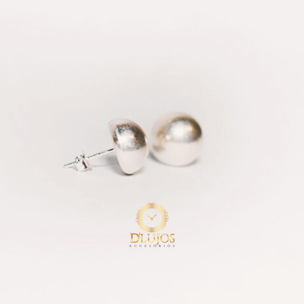 Topos Plata 925 Media Bola 10mm