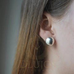 Topos Plata 925 Media Bola 20mm