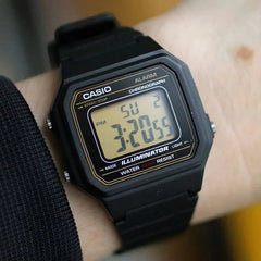 Reloj Casio Caballero W-217H-9AVDF Digital Resina Negro