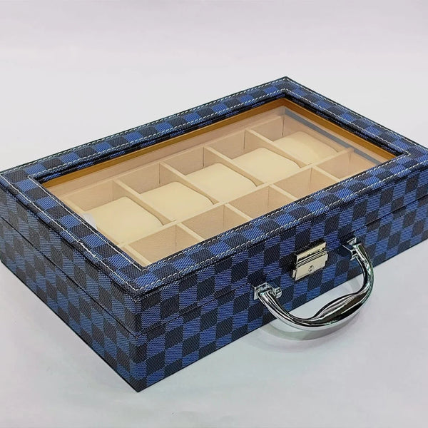 Relojera importada de 12 puestos ideal para conservar en buen estado los relojes