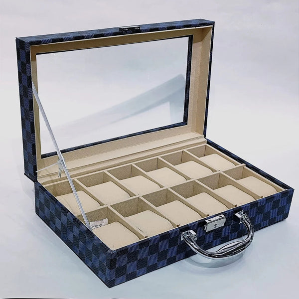 Relojera importada de 12 puestos ideal para conservar en buen estado los relojes