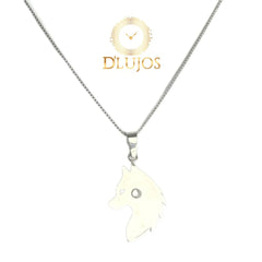 Set Loba Shakira Cadena Veneciana mas Dije Loba Plata 925