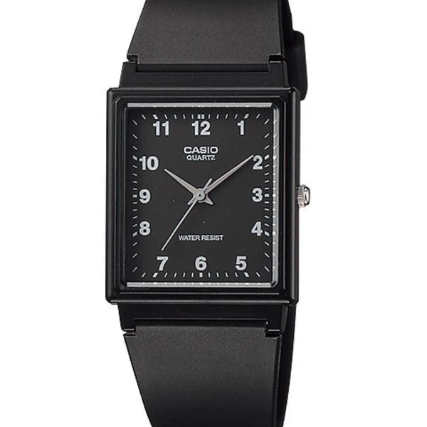 reloj casio dama MQ-27-1BDF en resina Negro original con garantia