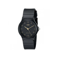 Reloj Casio Dama En Resina Totalmente Negro Resistente al Agua 