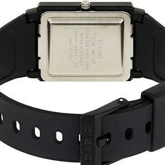 reloj casio dama MQ-27-1BDF en resina Negro original con garantia