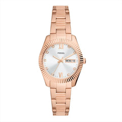 Reloj Fossil Dama ES5200 Acero Oro Rosa