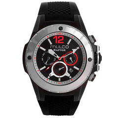 Reloj Mulco Raptor MW320595021 Pulso Negro Silicona