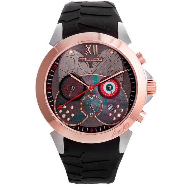 Reloj Mulco MW320580023 Dama Silicona Negra
