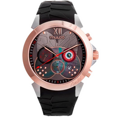 Reloj Mulco MW320580023 Dama Silicona Negra