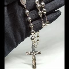 Camandula balín de plata 60cm 6mm