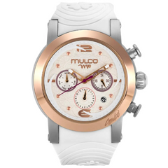 Reloj Mulco MW321837013 Dama Pulso Silicona Blanco