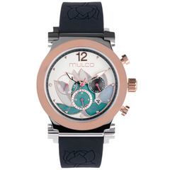 Reloj Mulco MW319001021 Dama Pulso Silicona Negro