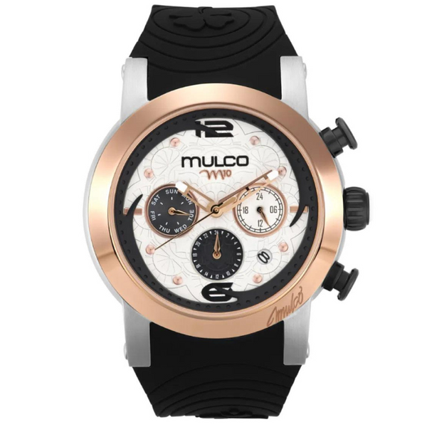 Reloj Mulco MW321837023 Pulso Silicona Dama Negro
