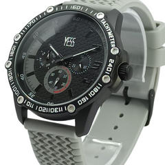 Reloj Yess Hombre 1151g-04 Pulso Silicona Gris
